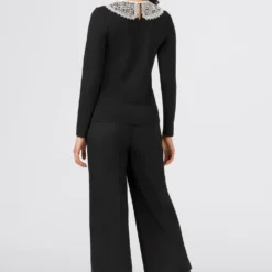 HALLHUBER Soldes T-shirt à manches longues t-shirts et tops col claudine femme -France Hallhuber Soldes Boutique 00adbec8442d457199600cacbca33609