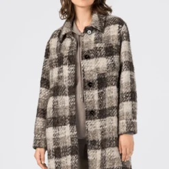 HALLHUBER Meilleur Prix Garanti Manteau court manteaux col à revers femme