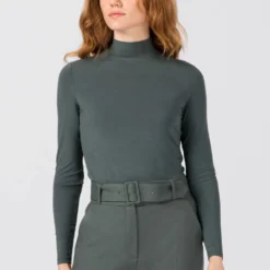 HALLHUBER T-shirt Ă manches longues Prix Accessible t-shirts et tops col montant femme