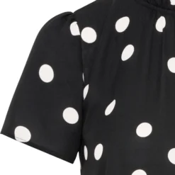 HALLHUBER Qualité Supérieure MIT TUPFENPRINT - Blouse chemises et blouses col rond femme -France Hallhuber Soldes Boutique 08c2f88279db45bb9cb139b9f0fa54de