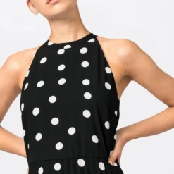 HALLHUBER Vendre-Réclame MIT TUPFENPRINT - Robe de jour robes normale femme -France Hallhuber Soldes Boutique 0a876204c4ad4c01ab17ea27eb9ccbb4