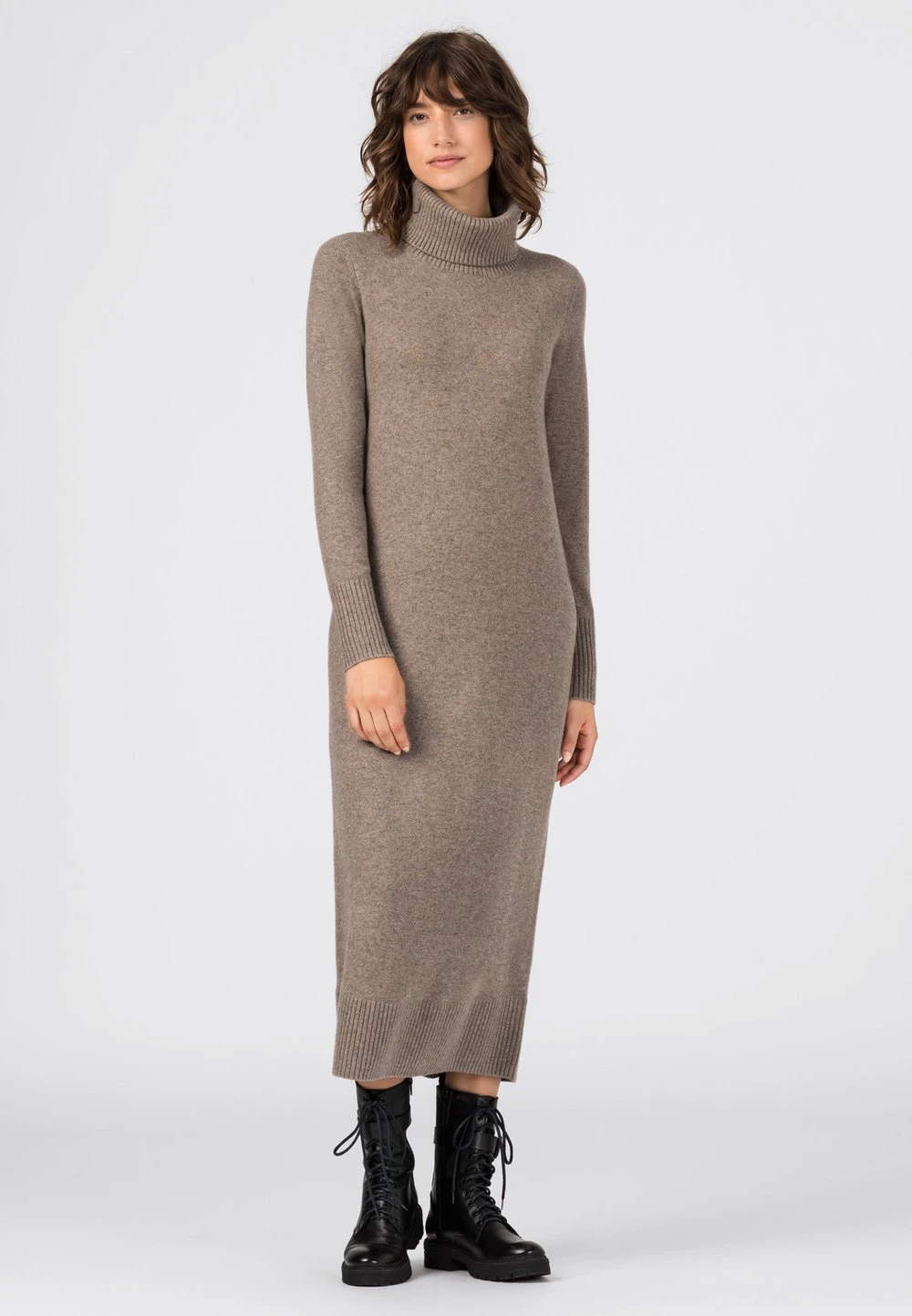 HALLHUBER Robe longue Prix Ourlé robes col montant femme 1 HALLHUBER Robe longue Prix Ourlé robes col montant femme