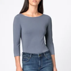 HALLHUBER T-shirt à manches longues Bon Rapport Coût-Efficacité t-shirts et tops col bateau femme