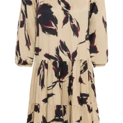 Qualité Garantie HALLHUBER MIT STUFENVOLANTS - Robe de jour robes col rond femme -France Hallhuber Soldes Boutique 14425ee481df43ad9354ea1157566669