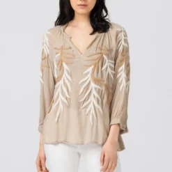 Prix Affortable HALLHUBER Blouse chemises et blouses col en v femme