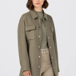 HALLHUBER Produit de première qualité Manteau court manteaux col chemise femme