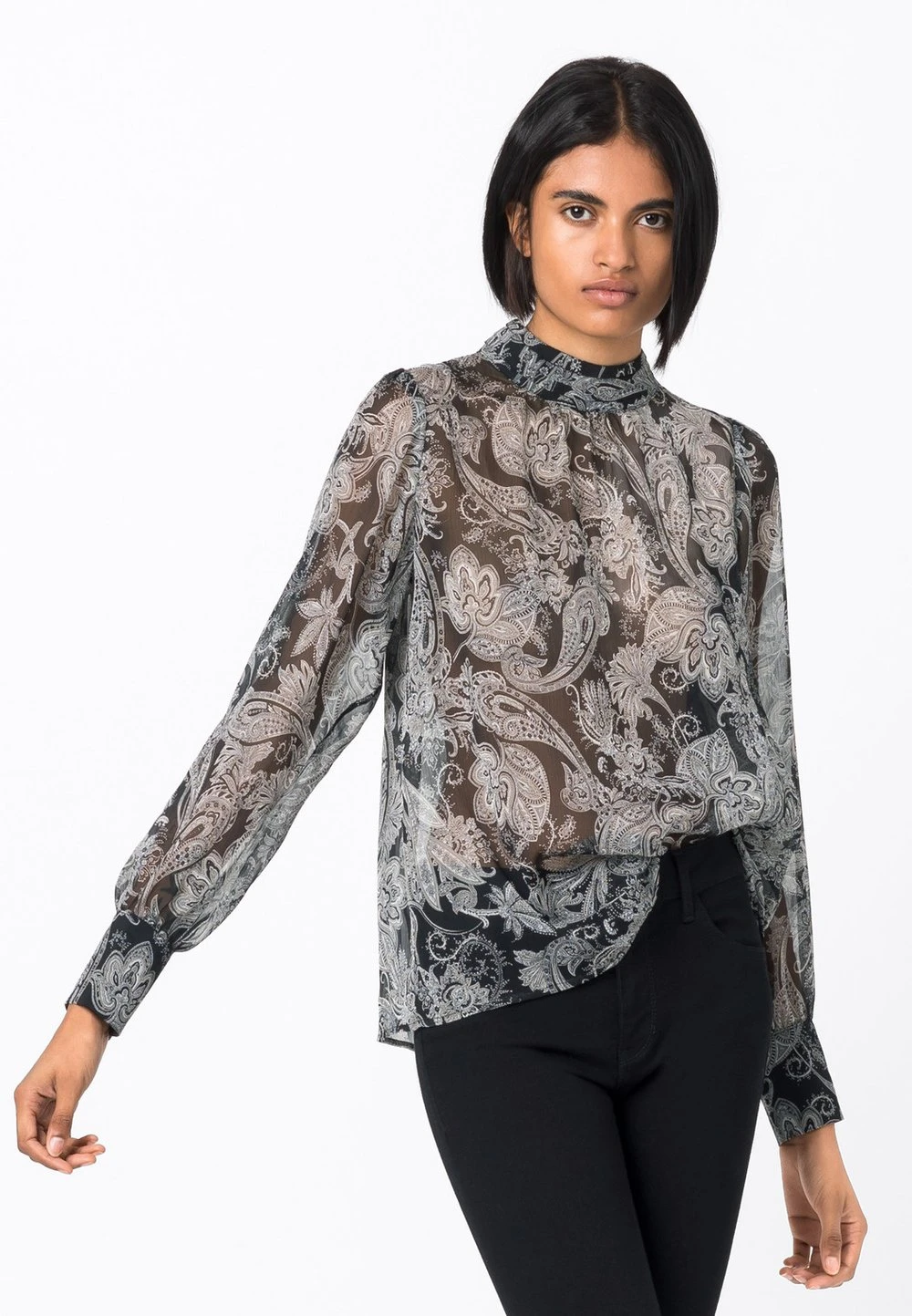HALLHUBER Blouse Prix Dynamité chemises et blouses col en v femme 1 HALLHUBER Blouse Prix Dynamité chemises et blouses col en v femme