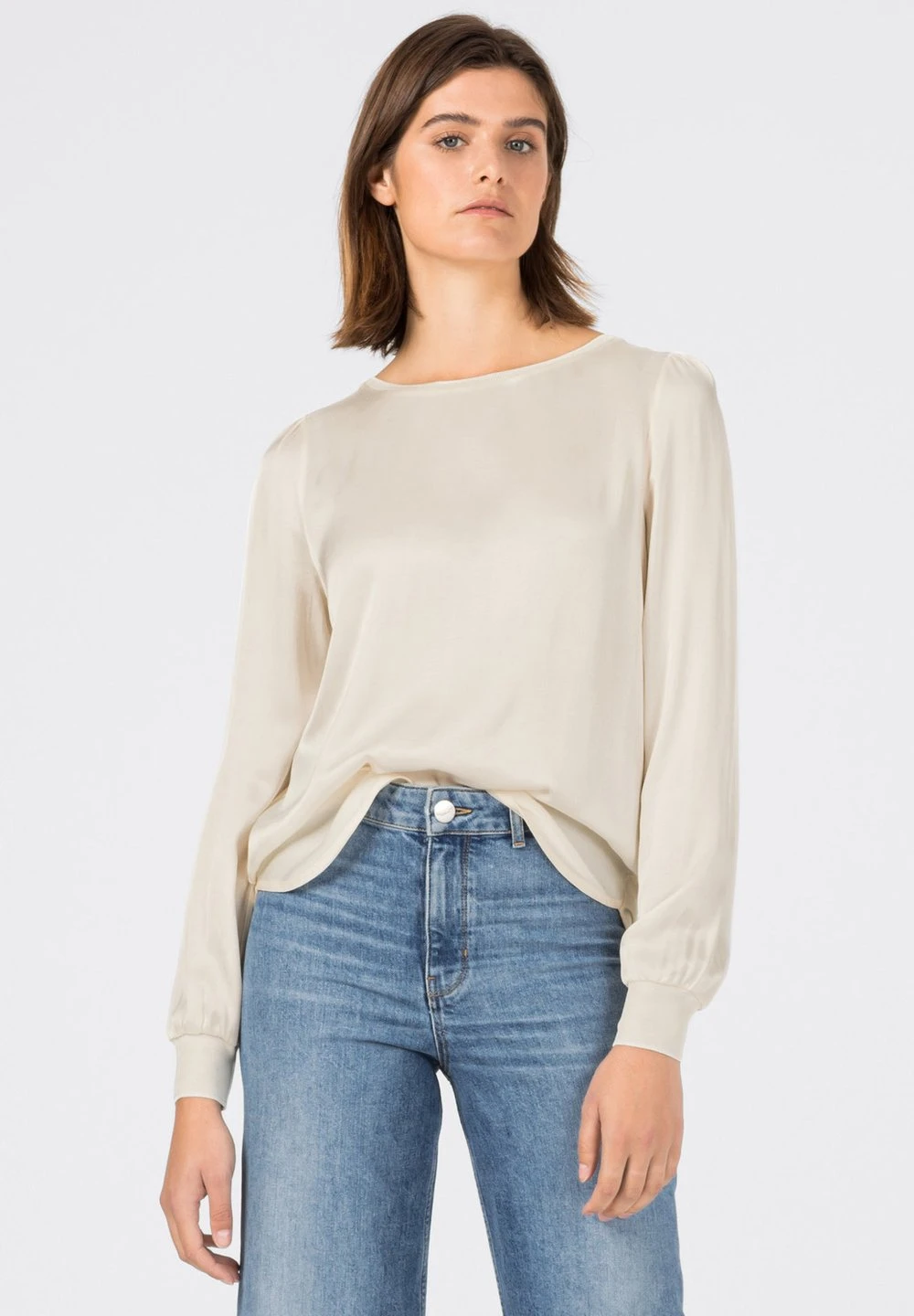 HALLHUBER En Remise MIT STRICKBLENDEN - T-shirt à manches longues chemises & blouses col bateau femme 1 HALLHUBER En Remise MIT STRICKBLENDEN - T-shirt à manches longues chemises & blouses col bateau femme