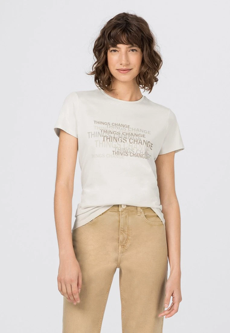 HALLHUBER Rabais T-shirt imprimé t-shirts et tops col rond femme 1 HALLHUBER Rabais T-shirt imprimé t-shirts et tops col rond femme