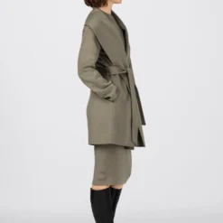 En Remise HALLHUBER Manteau classique manteaux col châle femme -France Hallhuber Soldes Boutique 203b0da50b534babaad42ba5ac4ead0a