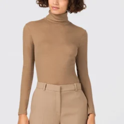 HALLHUBER Plus Bas Prix De Vente T-shirt à manches longues t-shirts et tops col roulé femme