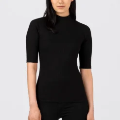 HALLHUBER Meilleure qualité BASIC-RIPP MIT TURTLENECK - T-shirt basique t-shirts et tops col rond femme