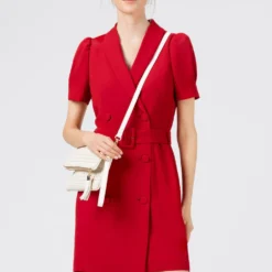 HALLHUBER Petit Prix PUFF SLEEVE - Robe chemise robes col châle femme