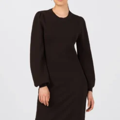 Prix Usine HALLHUBER MIT BALLONÄRMELN - Robe pull robes col rond femme