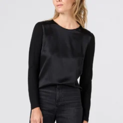 HALLHUBER T-shirt à manches longues Prix Allégé t-shirts et tops col rond femme