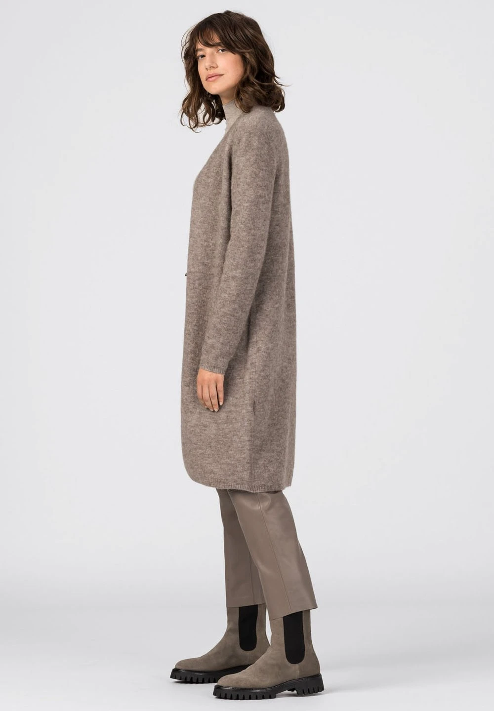 HALLHUBER Gilet qualité absolue pulls et gilets col châle femme 3 HALLHUBER Gilet qualité absolue pulls et gilets col châle femme – Image 3