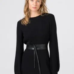 HALLHUBER Ceinture taille haute Qualité Excellente ceintures couleur unie femme