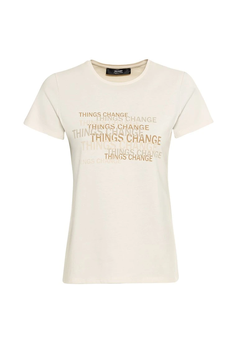 HALLHUBER Rabais T-shirt imprimé t-shirts et tops col rond femme 4 HALLHUBER Rabais T-shirt imprimé t-shirts et tops col rond femme – Image 4