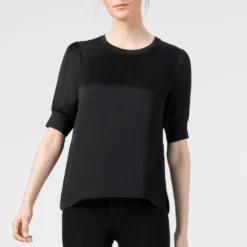 Prix Incroyables HALLHUBER T-shirt basique t-shirts et tops col rond femme