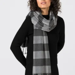 Réduction HALLHUBER Écharpe Écharpes et foulards carreaux femme