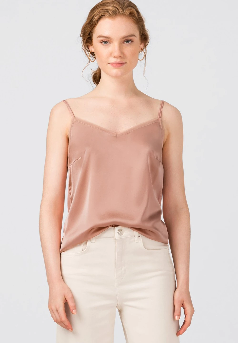 Prix Aimable HALLHUBER Débardeur t-shirts et tops col en v femme 1 Prix Aimable HALLHUBER Débardeur t-shirts et tops col en v femme