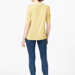 HALLHUBER Prix Abordable Blouse chemises et blouses col rond femme -France Hallhuber Soldes Boutique 5b8fdbc00d7a44e79431345b80ed4b87