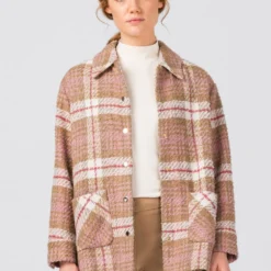 Prix Discount HALLHUBER Manteau court manteaux col en v femme