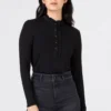 HALLHUBER LONGSLEEVE MIT RÜSCHEN - Blouse Haute Qualité chemises et blouses col officier femme