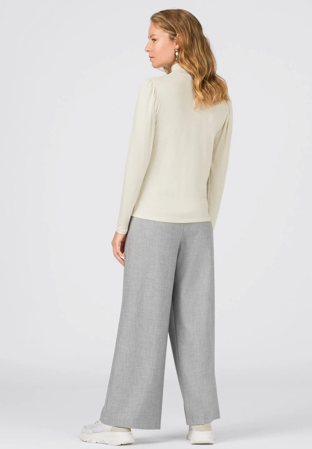 HALLHUBER Prix Imbattable MIT PUFF - T-shirt à manches longues t-shirts et tops col officier femme 2 HALLHUBER Prix Imbattable MIT PUFF - T-shirt à manches longues t-shirts et tops col officier femme – Image 2