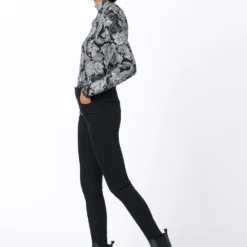 HALLHUBER Prix Bradés T-shirt à manches longues t-shirts et tops col en v femme -France Hallhuber Soldes Boutique 72608468e2824172a38c37cea9c7a26e