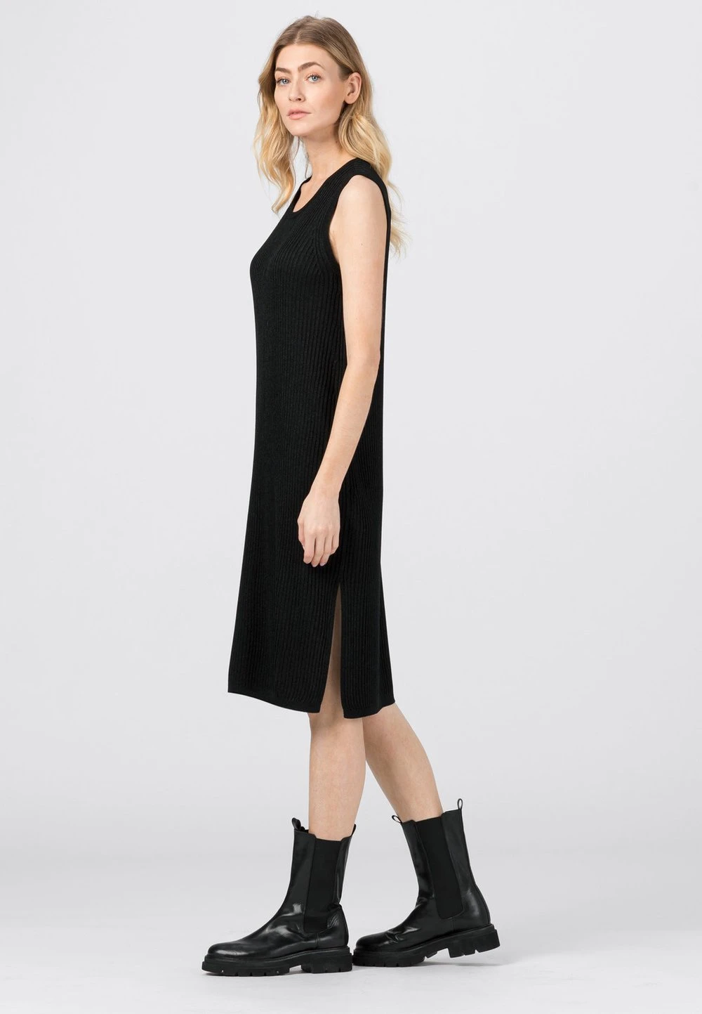 Prix De Rêve HALLHUBER Robe pull robes col rond femme 2 Prix De Rêve HALLHUBER Robe pull robes col rond femme – Image 2