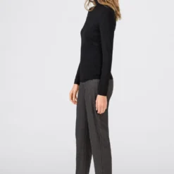 HALLHUBER En promotion NADELSTREIFENHOSE AUS RECYCELTEN FASERN - Pantalon classique pantalons normale femme -France Hallhuber Soldes Boutique 758b53a48a574898ba83de9e8326767d