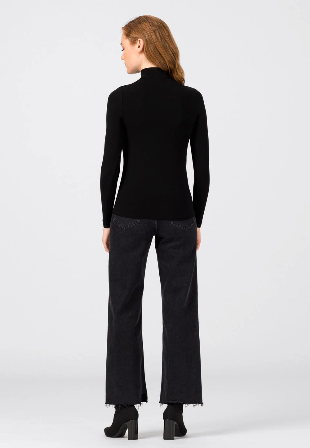 HALLHUBER Prix Sacrifiés T-shirt à manches longues t-shirts et tops col montant femme 2 HALLHUBER Prix Sacrifiés T-shirt à manches longues t-shirts et tops col montant femme – Image 2