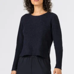 HALLHUBER CROPPED - Pullover Prix De Lancement pulls et gilets col rond femme