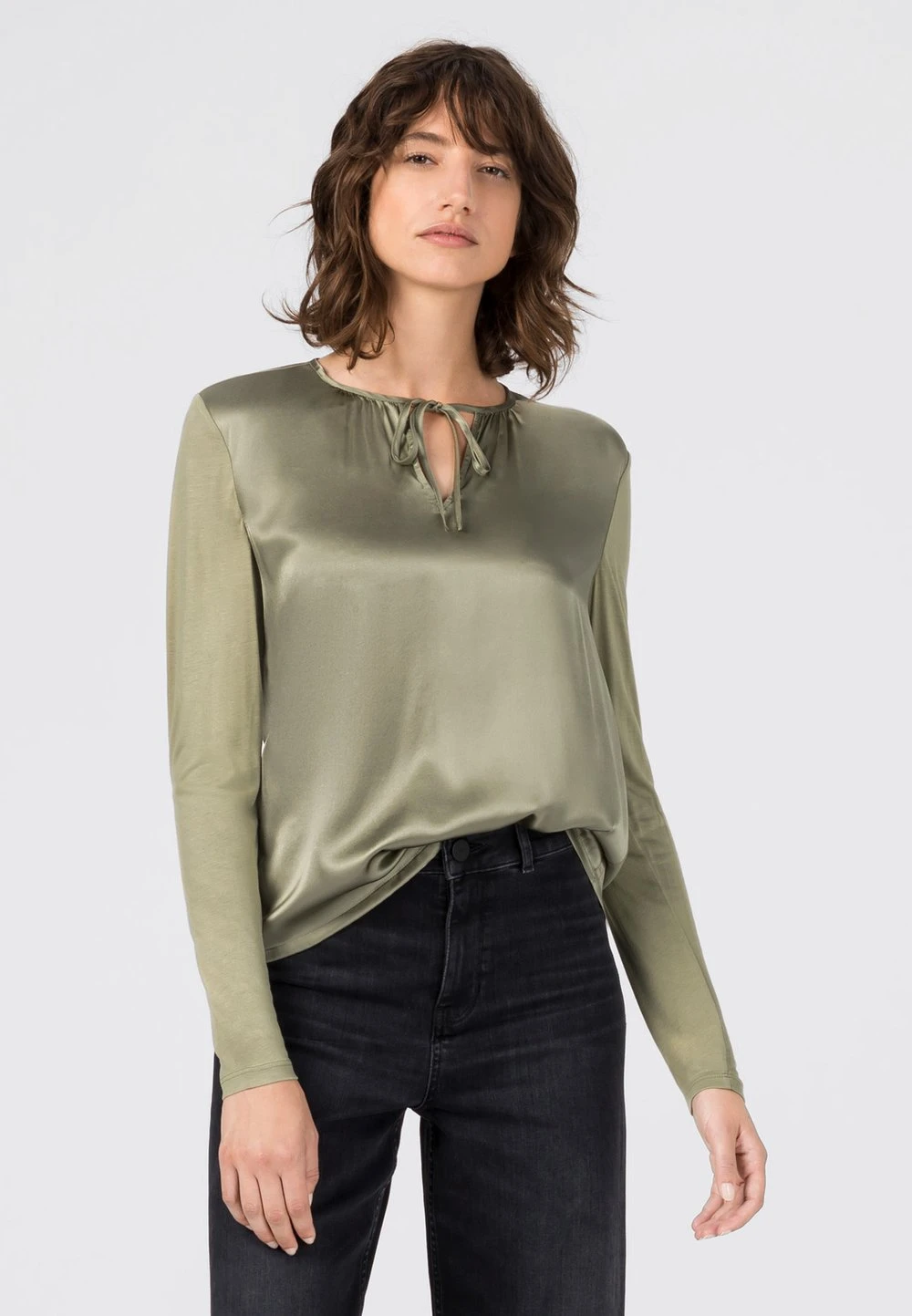 HALLHUBER Blouse Prix Jamais Vus chemises et blouses col en v femme 1 HALLHUBER Blouse Prix Jamais Vus chemises et blouses col en v femme