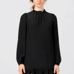 HALLHUBER Prix Discount MIT RÜSCHENKRAGEN - Robe de jour robes col officier femme