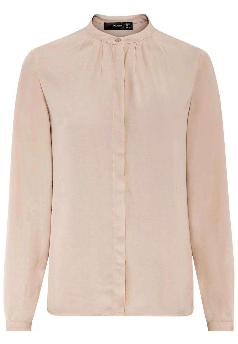 HALLHUBER Soldes Chemisier chemises et blouses col tunisien femme 5 HALLHUBER Soldes Chemisier chemises et blouses col tunisien femme – Image 5