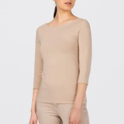 HALLHUBER T-shirt à manches longues Petit Prix t-shirts et tops col bateau femme