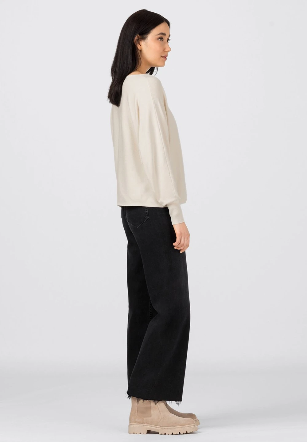 HALLHUBER MIT FLEDERMAUSÄRMELN - Pullover Remise En Ligne pulls et gilets col bateau femme 3 HALLHUBER MIT FLEDERMAUSÄRMELN - Pullover Remise En Ligne pulls et gilets col bateau femme – Image 3