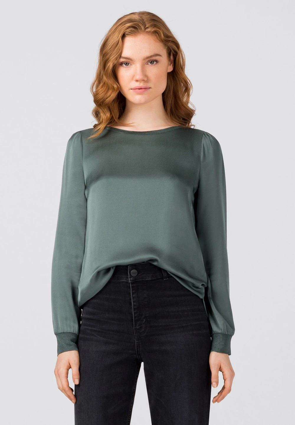 HALLHUBER Prix Refroidis MIT STRICKBLENDEN - T-shirt à manches longues chemises et blouses col rond femme 1 HALLHUBER Prix Refroidis MIT STRICKBLENDEN - T-shirt à manches longues chemises et blouses col rond femme