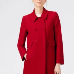 HALLHUBER DOPPELREIHIGER AUS RECYCELTEN - Manteau classique Qualité Garantie manteaux col à revers femme