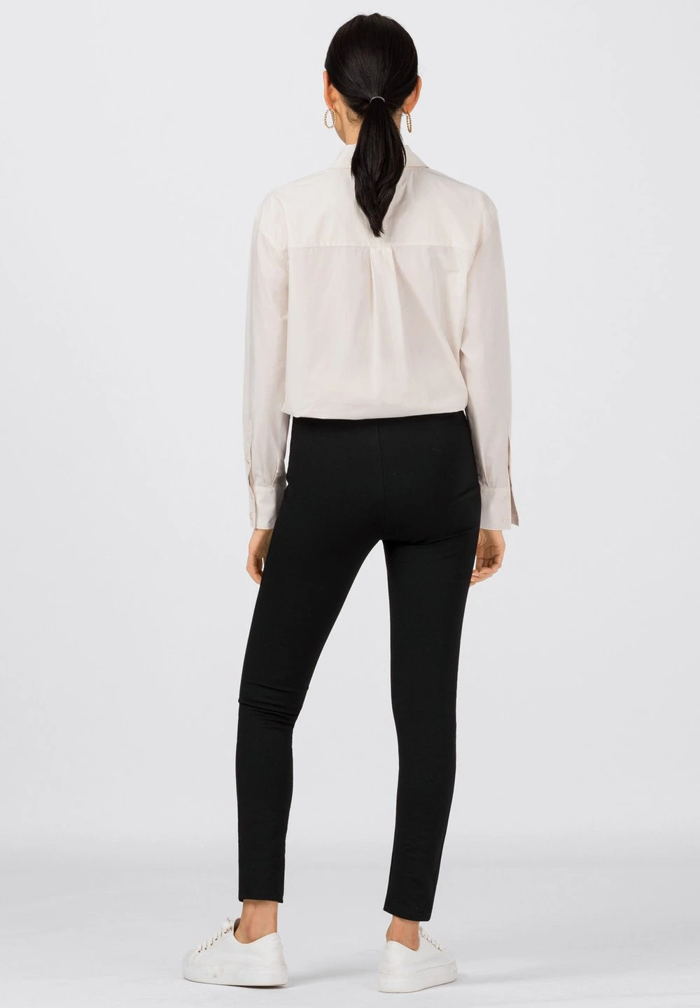 HALLHUBER Faible Prix aus Interlock - Legging pantalons haute femme 2 HALLHUBER Faible Prix aus Interlock - Legging pantalons haute femme – Image 2