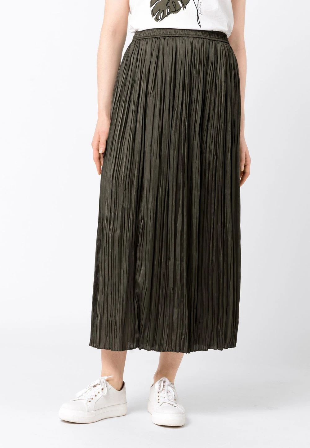 HALLHUBER Prix Bradés Jupe plissée jupes couleur unie femme 1 HALLHUBER Prix Bradés Jupe plissée jupes couleur unie femme