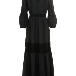 Qualité Garantie HALLHUBER MIT LOCHSPITZE - Robe longue robes normale femme -France Hallhuber Soldes Boutique 8a76d7e01dd8481bb670e61391f98056