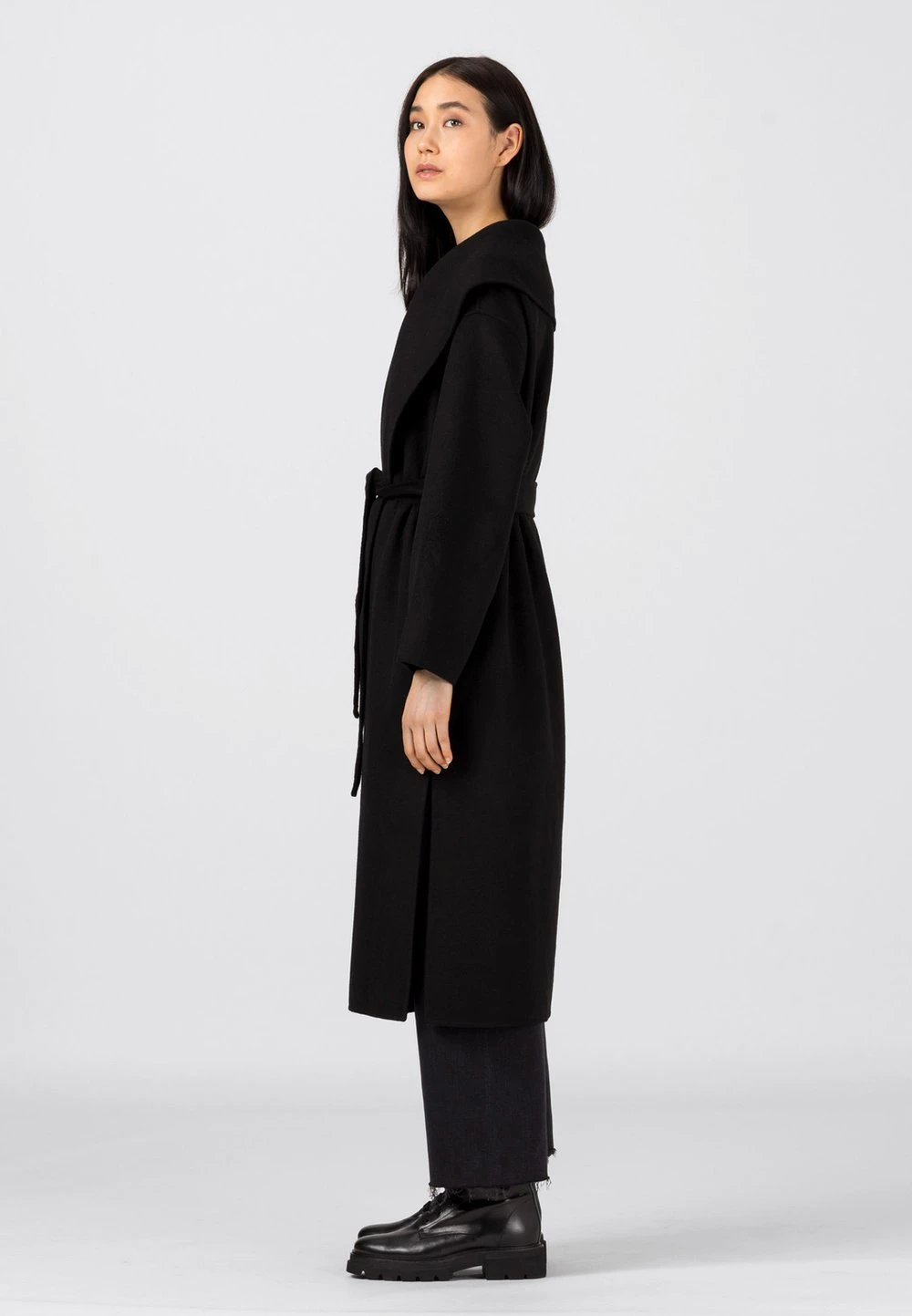 Qualité Fiable HALLHUBER Manteau classique manteaux ceinture femme 3 Qualité Fiable HALLHUBER Manteau classique manteaux ceinture femme – Image 3