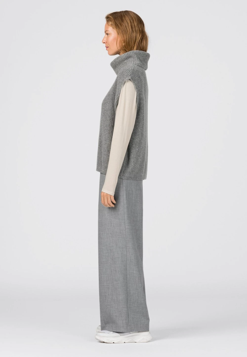 HALLHUBER Débardeur Prix Ourlé t-shirts et tops col roulé femme 3 HALLHUBER Débardeur Prix Ourlé t-shirts et tops col roulé femme – Image 3