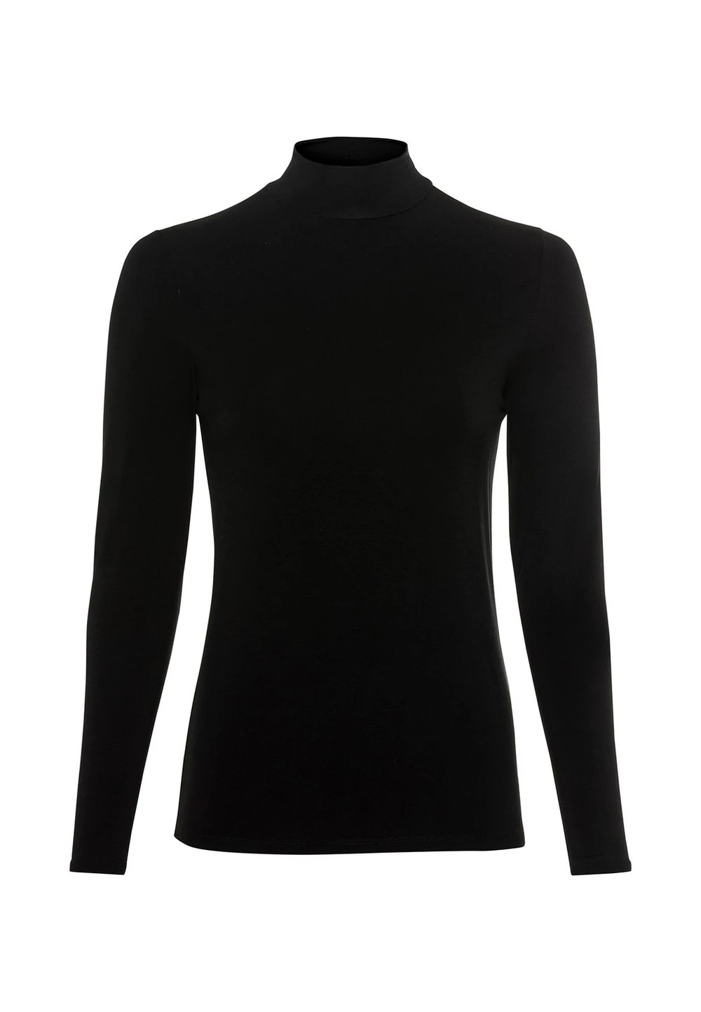 HALLHUBER Prix Sacrifiés T-shirt à manches longues t-shirts et tops col montant femme 4 HALLHUBER Prix Sacrifiés T-shirt à manches longues t-shirts et tops col montant femme – Image 4