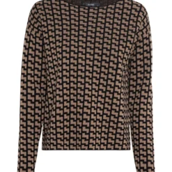 HALLHUBER Prix Favorable PULLOVER JACQUARD AUS REINER MERINO - Pullover pulls et gilets col bateau femme 9 HALLHUBER Prix Favorable PULLOVER JACQUARD AUS REINER MERINO - Pullover pulls et gilets col bateau femme -France Hallhuber Soldes Boutique a6d33fd0791a4980b79c848111d90f2b