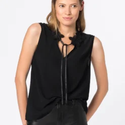 HALLHUBER Prix Cassé Débardeur t-shirts et tops col en v femme