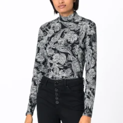 HALLHUBER Prix Bradés T-shirt à manches longues t-shirts et tops col en v femme